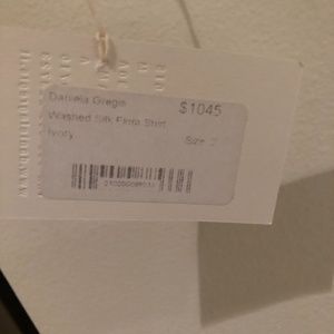 Daniela Gregis Silk Flora Top - NWT